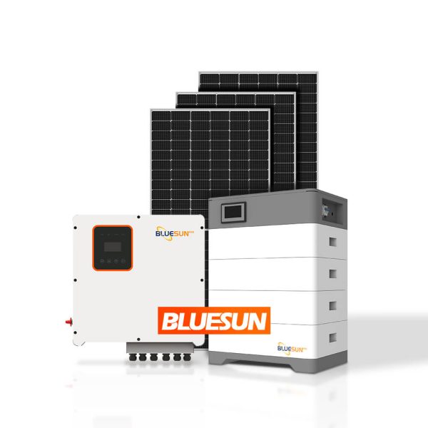 Trojfázový hybridný solárny systém Bluesun 10kW, 21.7kW batérie